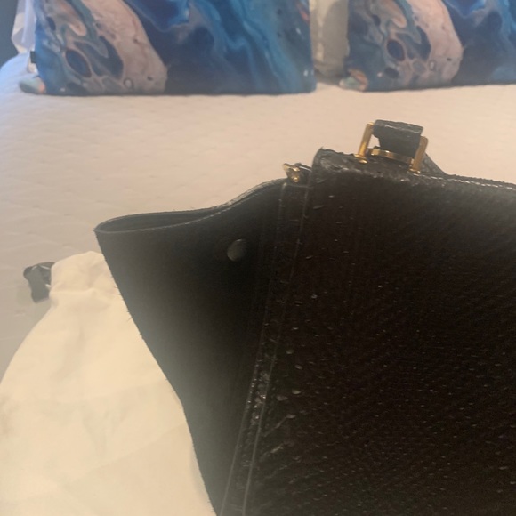 Celine Trapeze Bag Black, Skin, and Suede - Picture 11 of 11